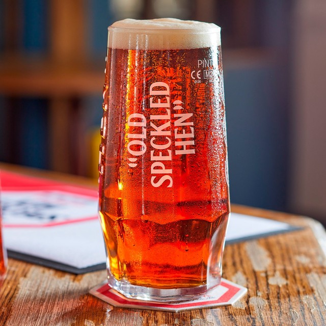 Old Speckled Hen English pale ale, UK version