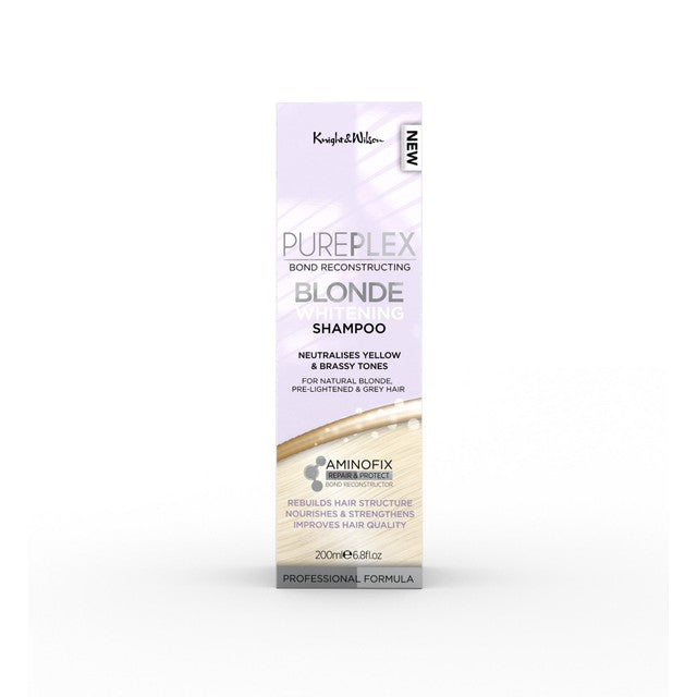 Knight and Wilson PurePlex Blonde Shampoo 200ml, imported from the UK