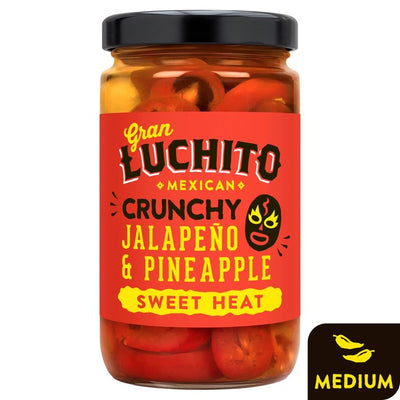 M&S Gran Luchito Crunchy Sliced Jalapeno Pineapple 215g- Buy online at McGrocer