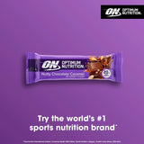 Optimum Nutrition chocolate caramel protein bar Peanut Raisin 70g (British brand)