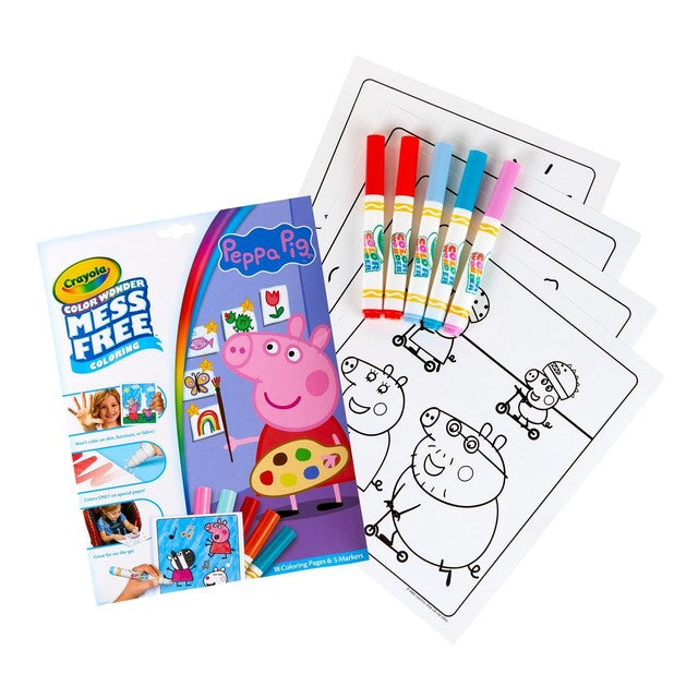Crayola Peppa Pig Color Wonder colouring set - British product