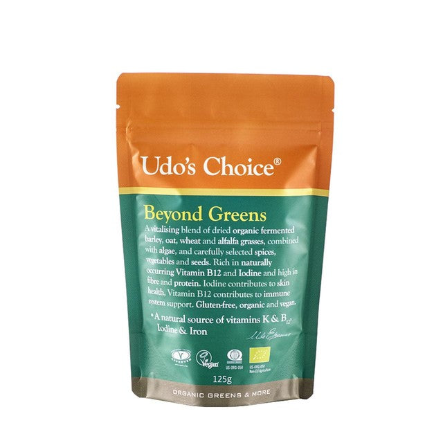 Udo's Choice greens powder organic and vegan 255g (British brand)