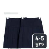 M&S pleated school skirt navy 4-5 years, imported from the UK
