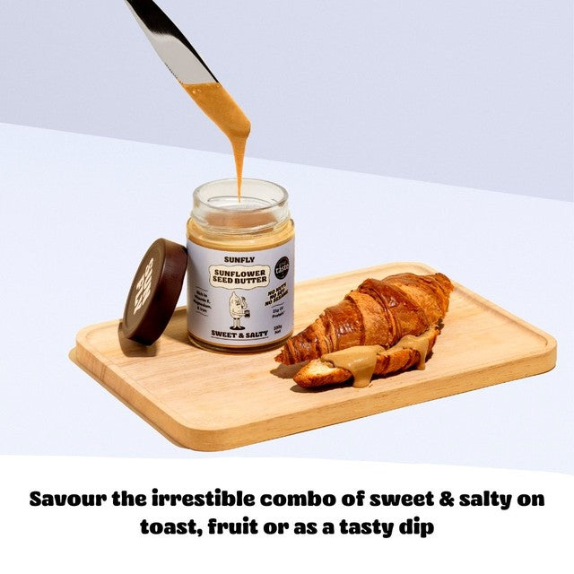 SUNFLY Sunflower Seed Butter Sweet and Salty 330g (British brand)