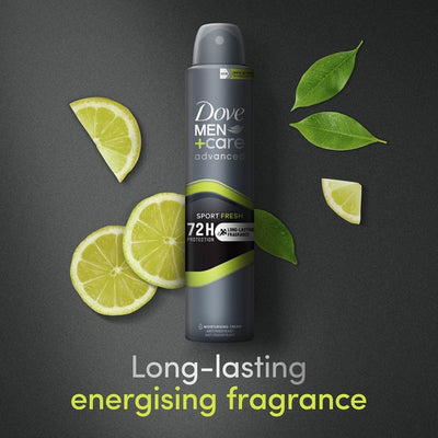 M&S Dove Men+Care Sport Fresh Antiperspirant Spray 200ml- Buy online at McGrocer