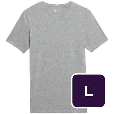 M&S Autograph Supima Cotton Blend Men's T-Shirt Vest Grey Marl L