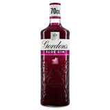 Gordon's Sloe Gin 70cl bottle glass liquid, UK version