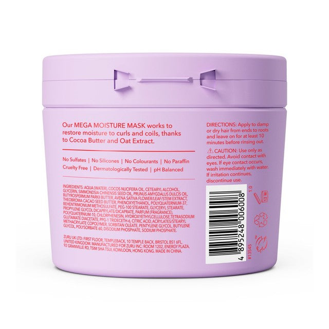 Being MEGA MOISTURE moisturising hair mask (British brand)