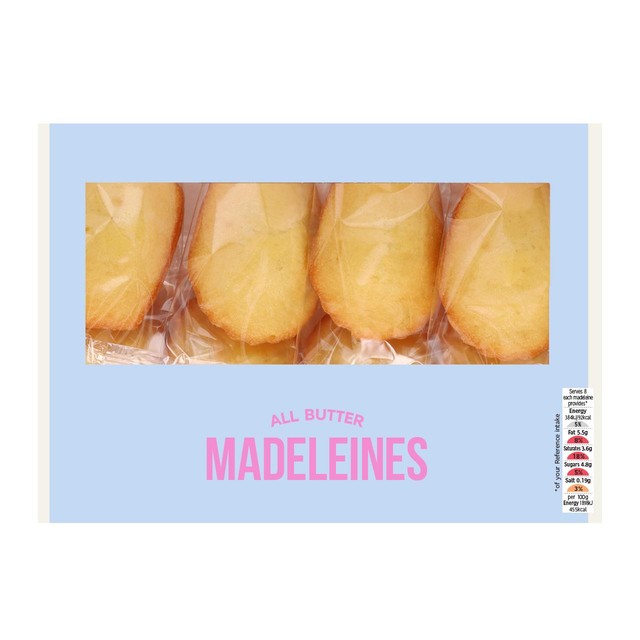M&S all butter vanilla madeleines 152g, imported from the UK