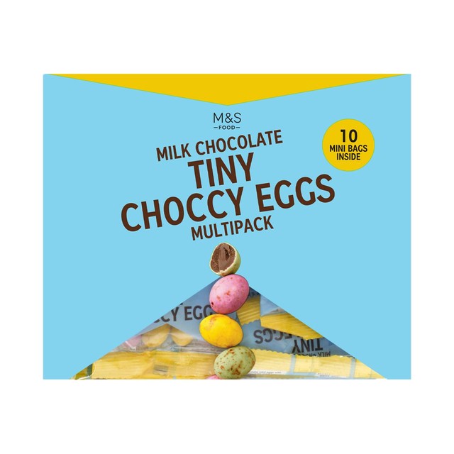 M&S baby choccy eggs multipack - British product