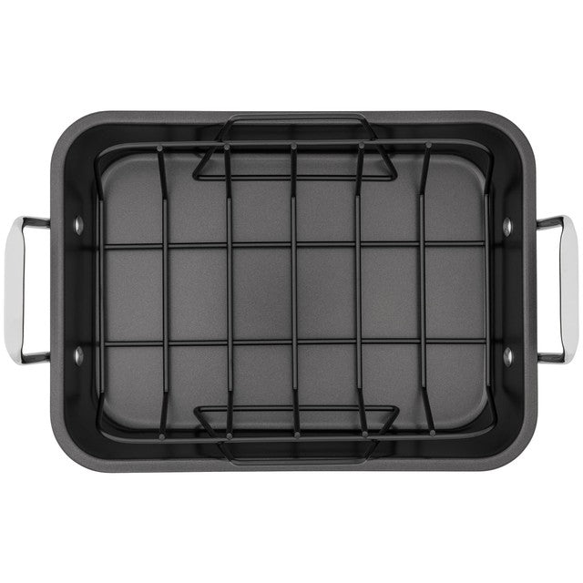 Stellar non-stick roasting pan with rack 35x23cm - British product