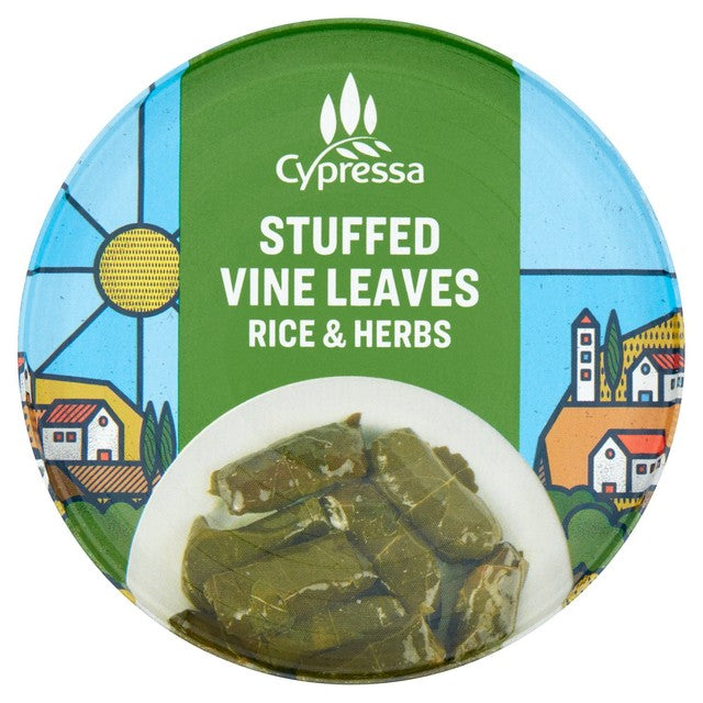 Cypressa Stuffed Vine Leaves with Rice & Herbs 280g - British product