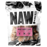 NAW rabbit ears dog treats, natural chew (British brand)