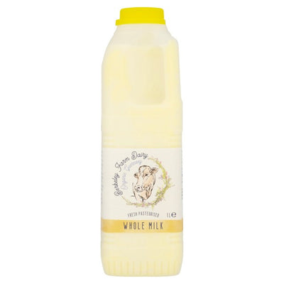 Berkeley Farm Dairy Organic Guernsey Unhomogenised Whole Milk 1L