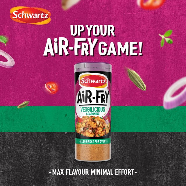 Schwartz Air Fryer Vegetable Seasoning 125g (British brand)