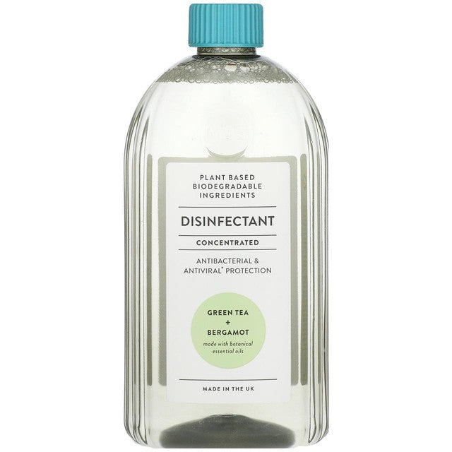 M&S concentrated disinfectant green tea and bergamot 500ml, imported from the UK