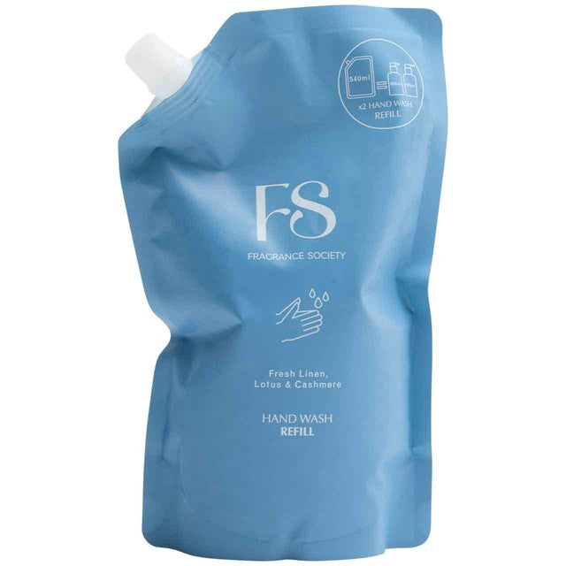 M&S hand wash refill Fresh Linen Lotus Cashmere 540ml (British brand)