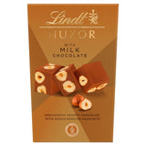 Lindt NUXOR Milk Gianduja Chocolate with Hazelnuts 150g, UK version