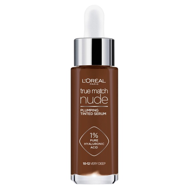 L'Oreal Paris True Match Plumping Tinted Serum 10-12 Very Deep, UK version