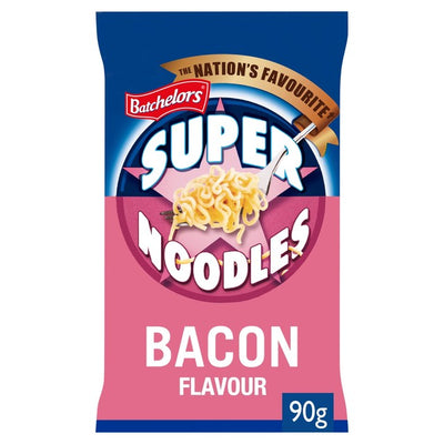 M&S Batchelors Super Noodles Bacon Flavour Instant Noodles 90g- Buy online at McGrocer