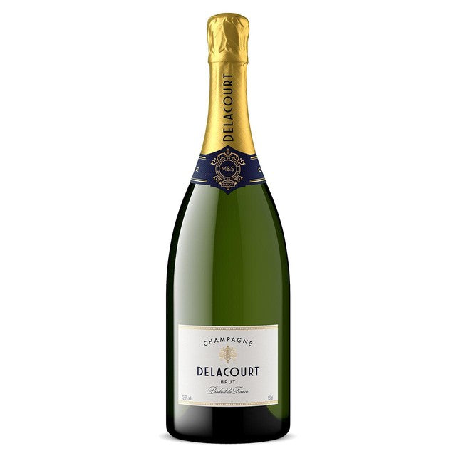 Marks & Spencer Delacourt Brut Champagne 1.5L, imported from the UK