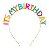 Unique Party Enamel Birthday Headband 4.7 inch diameter - British product