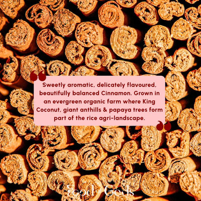Food of Gods Kandy Heirloom kanelstenger Økologisk 70g