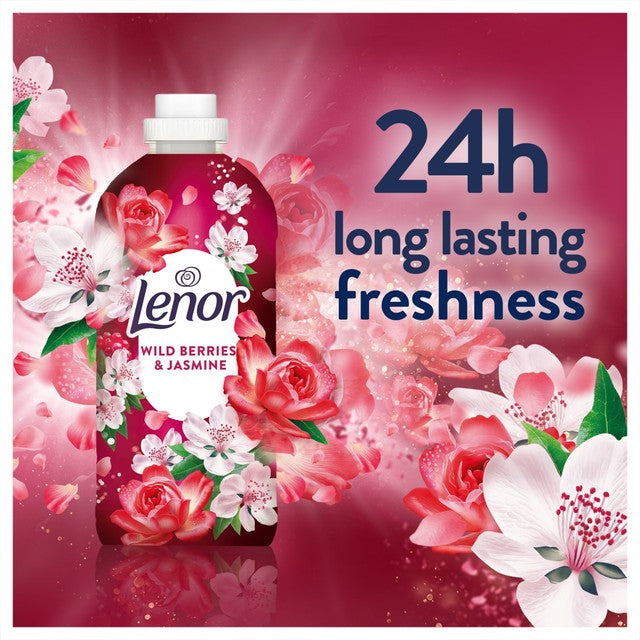 Lenor fabric conditioner Ruby Jasmine 858ml, UK version
