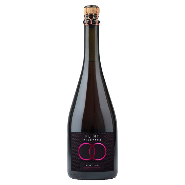 Flint Charmat Rosé sparkling wine, imported from the UK