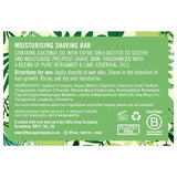 Little Soap Company Eco Warrior Shaving Bar 100g - British product