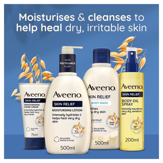 Aveeno Skin Relief Soothing Shampoo for dry sensitive scalp 300ml - British product