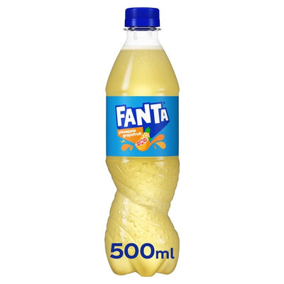 M&S Fanta Pineapple & Grapefruit Sparkling Soft Drink 500ml- Buy online at McGrocer