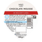 M&S chocolate mousse 100g, imported from the UK