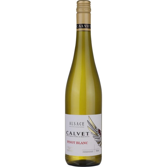 Calvet Alsace Pinot Blanc white wine 75cl - British product