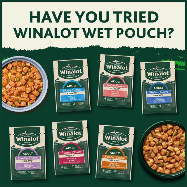 Winalot chicken dry dog food - British product