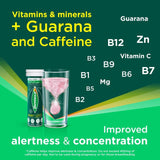 Berocca energy vitamin effervescent tablets with guarana and caffeine, 20 tablets - British product