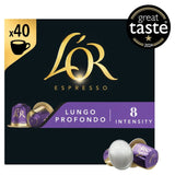 L'OR Lungo Profondo coffee pods pack of 40, UK version