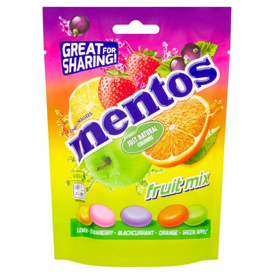 M&S Mentos Fruit Mix Chewy Fruit Sweets 140g- Buy online at McGrocer