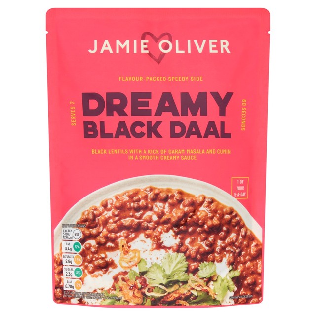 Jamie Oliver Dreamy Black Daal side - British product