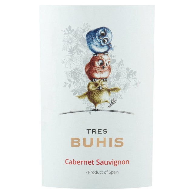 Welner Tres Buhis Cabernet Sauvignon red wine 75cl (British brand)