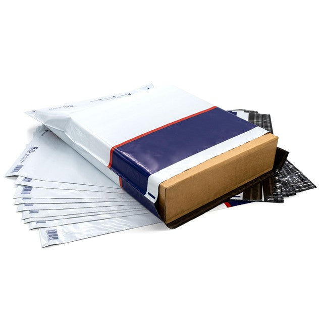 Pukka Pads WhiteLarge Poly Mail Bag Size 6 440mm x 580mm, imported from the UK