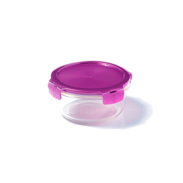 LocknLock oven glass round 650ml food storage box, UK version