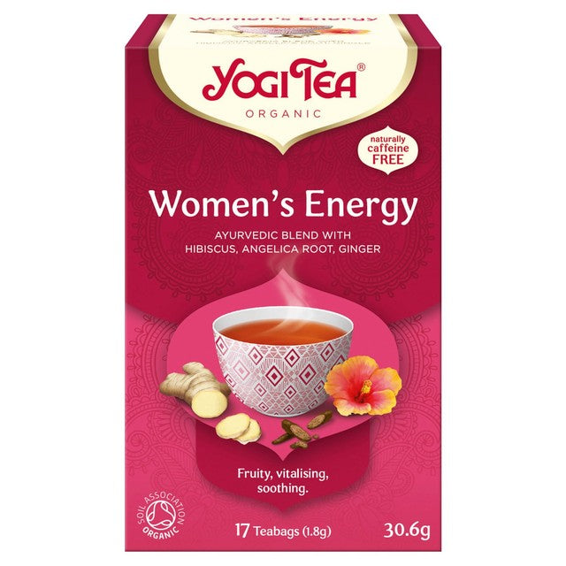 Yogi Tea Herbal Tea Women's Energy 17 bags (British brand)