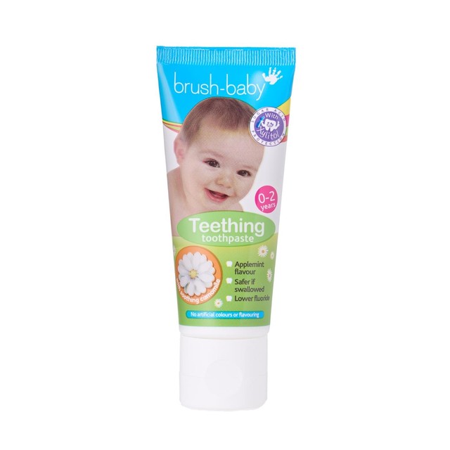 Brush-Baby Teething Toothpaste Applemint 50ml - British product