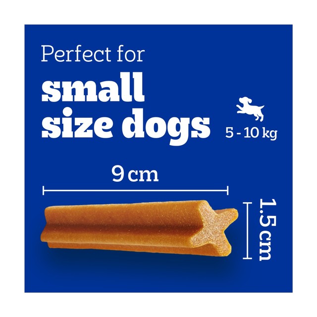 Pedigree Dentastix Small Dog Dental Treats 7 Sticks, imported from the UK
