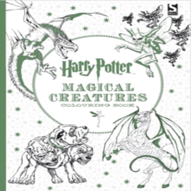 Gardners Harry Potter Magical Creatures Colouring Book, UK version
