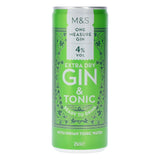 M&S Gin & Tonic ready-to-drink 250ml can - British product
