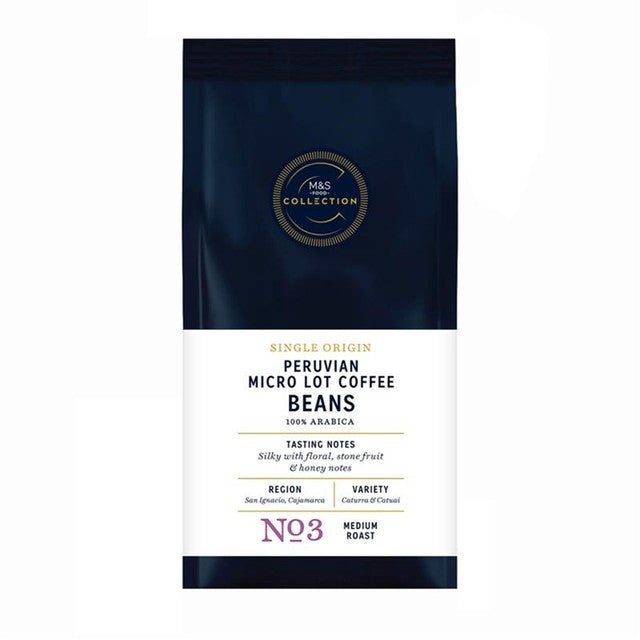 M&S Peruvian Micro Lot Coffee Beans - British product