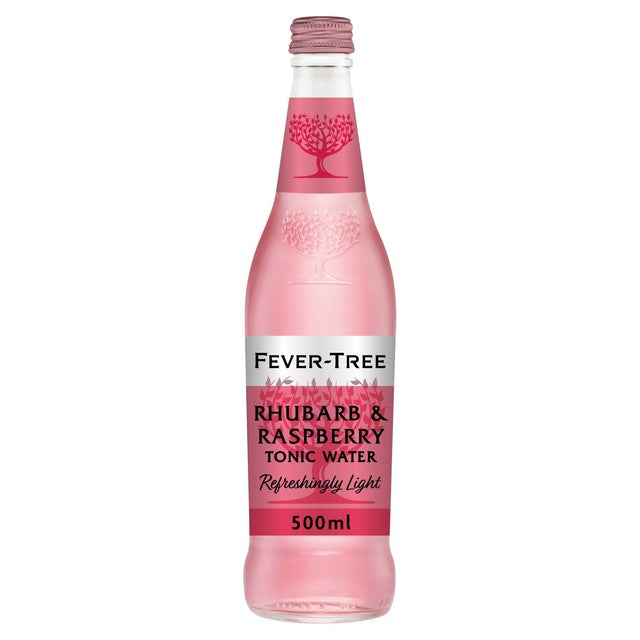 Fever-Tree Light Rhubarb & Raspberry Tonic Water 500ml - British product