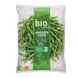 Picard frozen organic green beans 600g, imported from the UK
